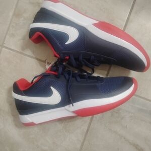 Nike Ja Morant Men's Brand New Blue and Red Sneakers